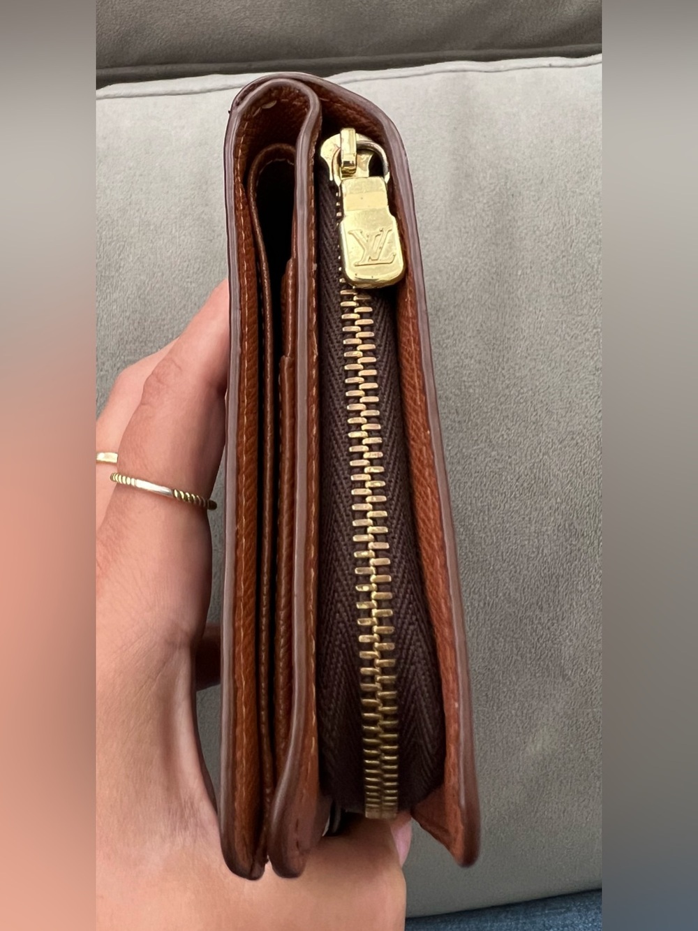 Louis Vuitton Porte Papier Wallet With Passport Holder Insert - Picture 5 of 10